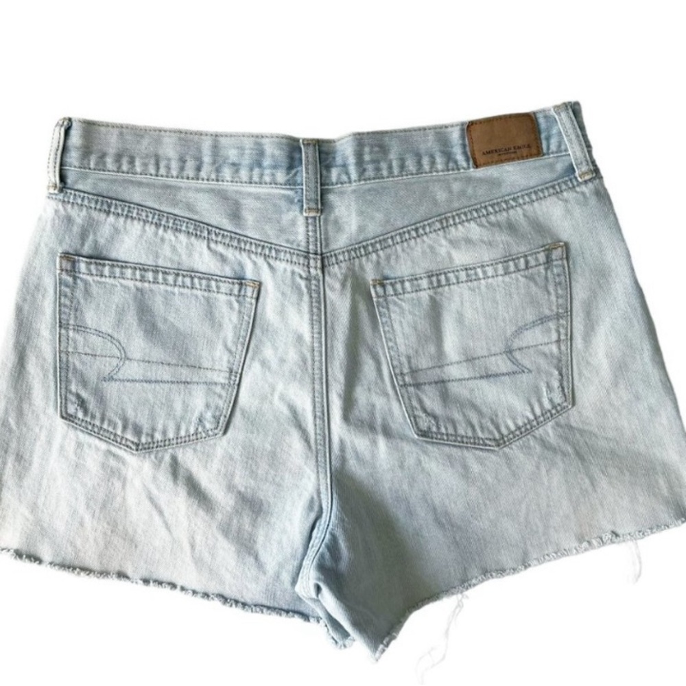 AE denim shorts